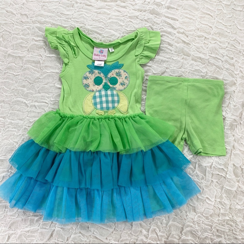 Baby Lulu toddler owl dress